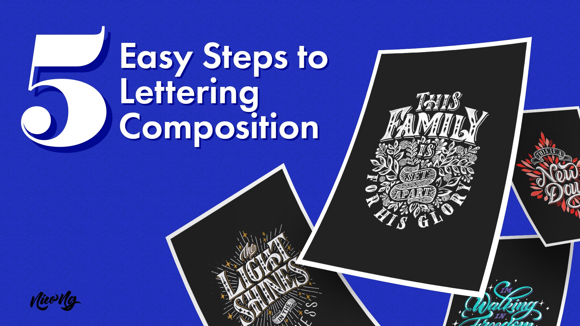 5 Easy Steps to Lettering Composition