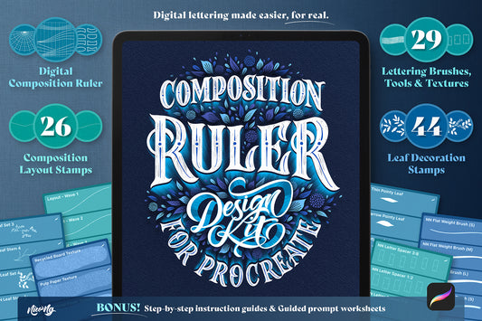 Composition Ruler Design Kit (For Procreate)