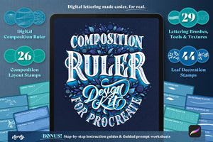 Composition Ruler Design Kit (For Procreate)