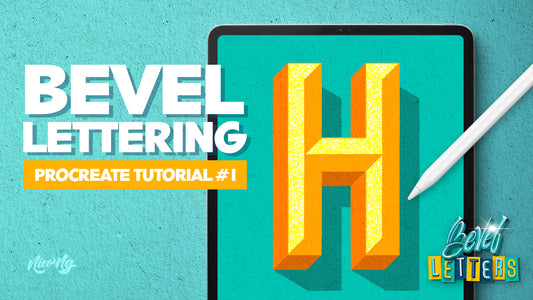 Bevel Lettering Tutorial 2: Bevel Stamps