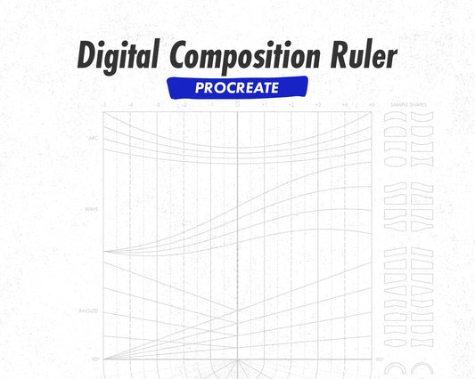 Part 1: NN Digital Composition Ruler .procreate