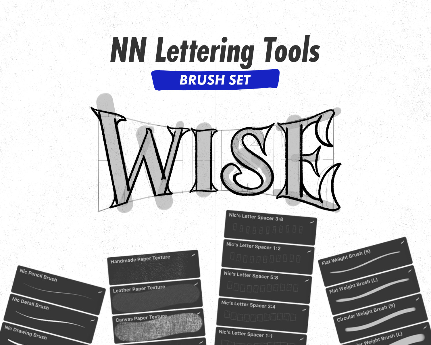 Part 3: NN Lettering Tools .brushset