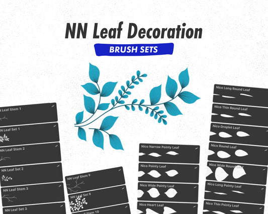 Part 4: Leaf Decoration Brushes