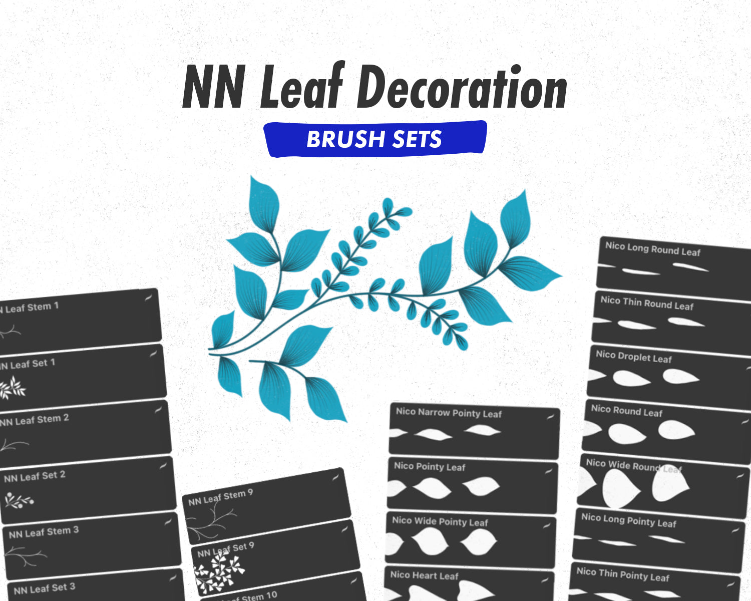 Part 4: Leaf Decoration Brushes
