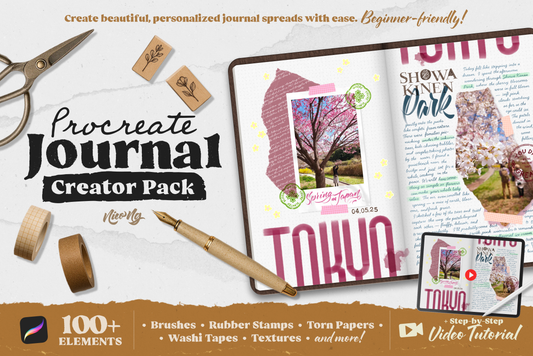 Procreate Journal Creator Pack