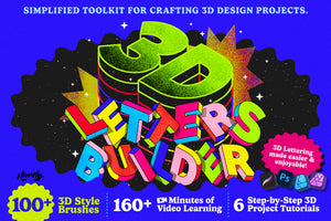 3D Letters Builder