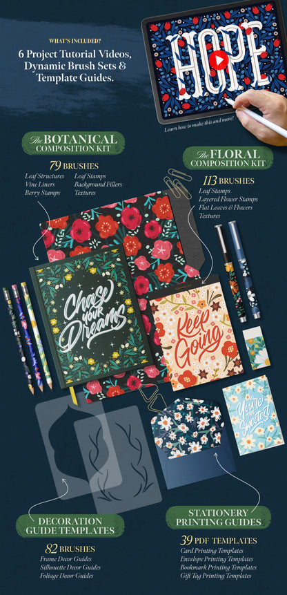 The Mega Floral Composition Kit