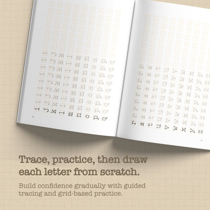 Typewritten by Hand: A Typewriter Lettering Workbook