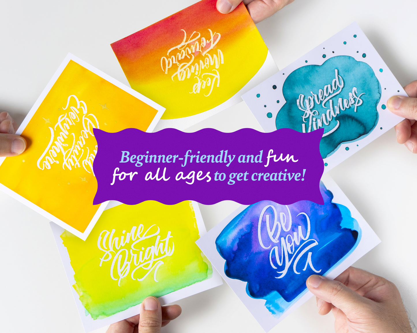 Watercolor Card Set (300gsm Ultra-Fine Paper)