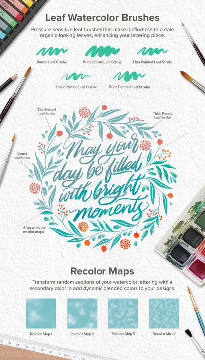 The Ultimate Lettering Toolbox - Watercolor