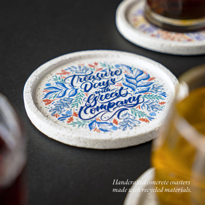 Gather and Celebrate: Individual Coaster (Design 4)