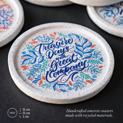 Gather and Celebrate: Full Set of 6 Coasters