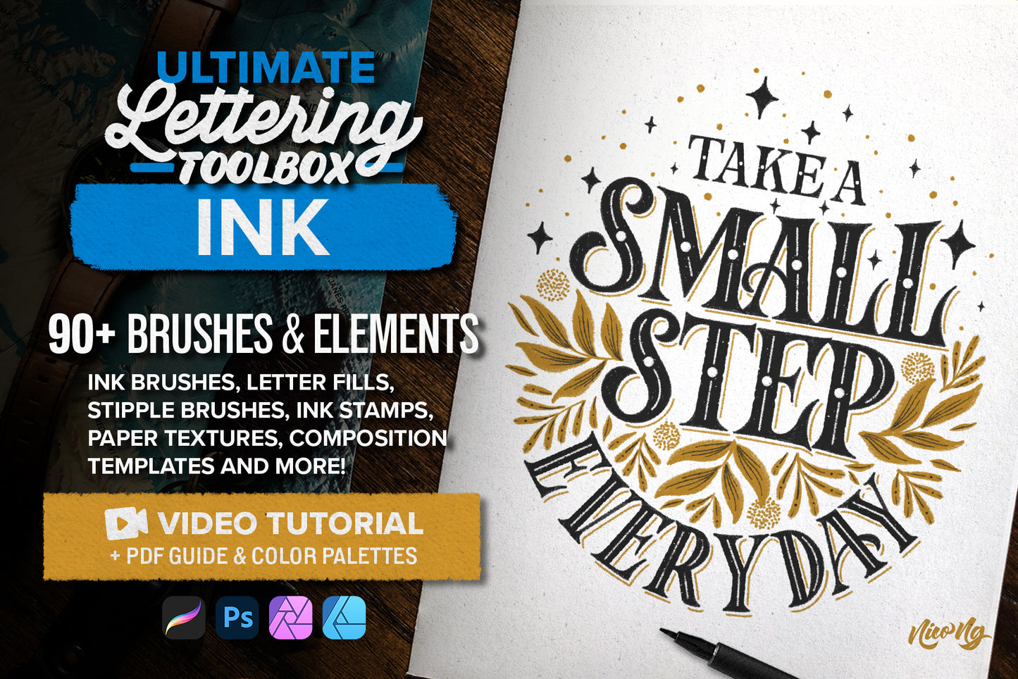 The Ultimate Lettering Toolbox - Ink