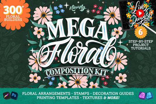 The Mega Floral Composition Kit