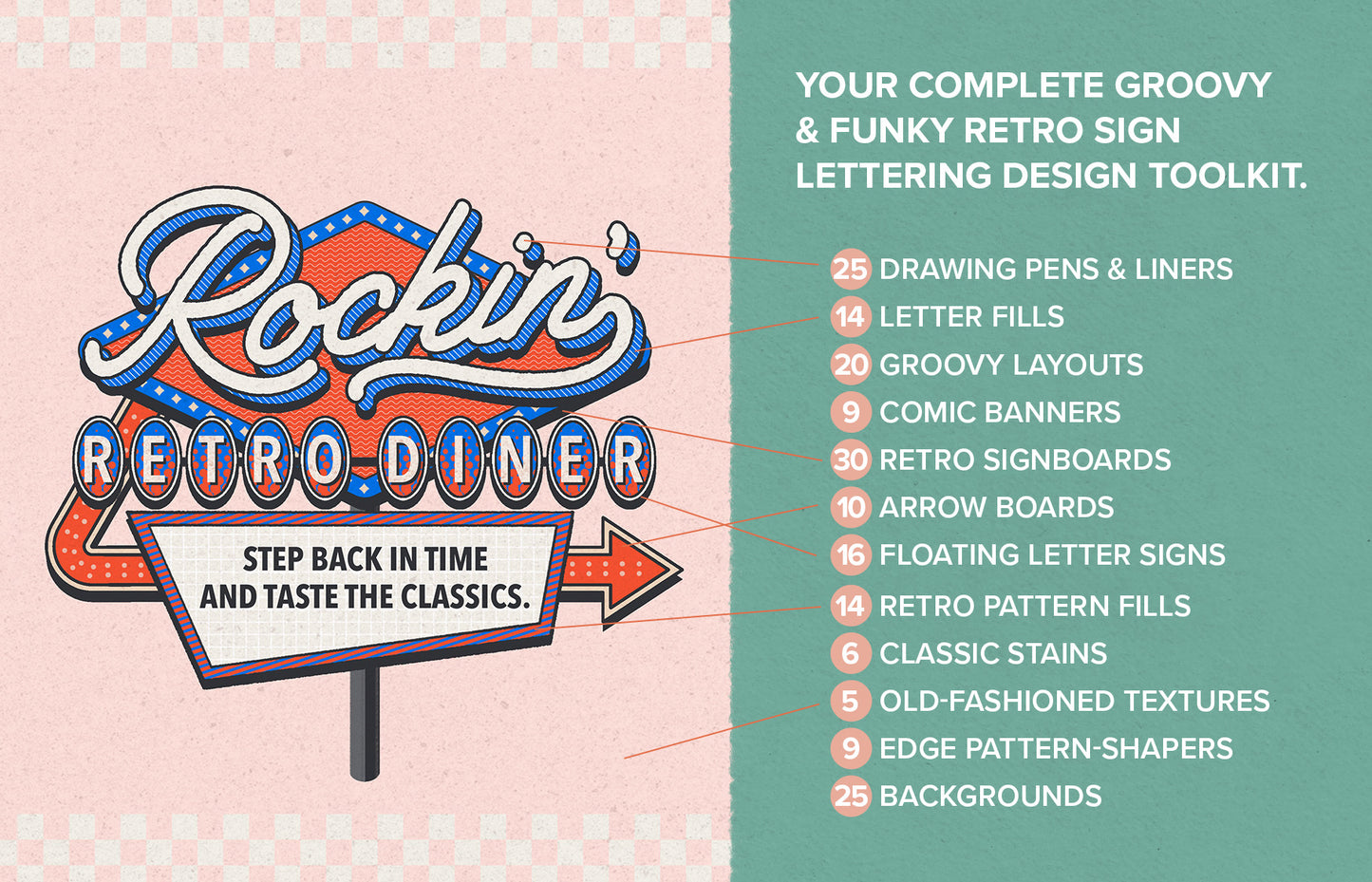 The Ultimate Lettering Toolbox - Retro