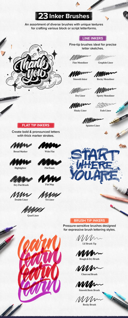 The Ultimate Lettering Toolbox - Ink