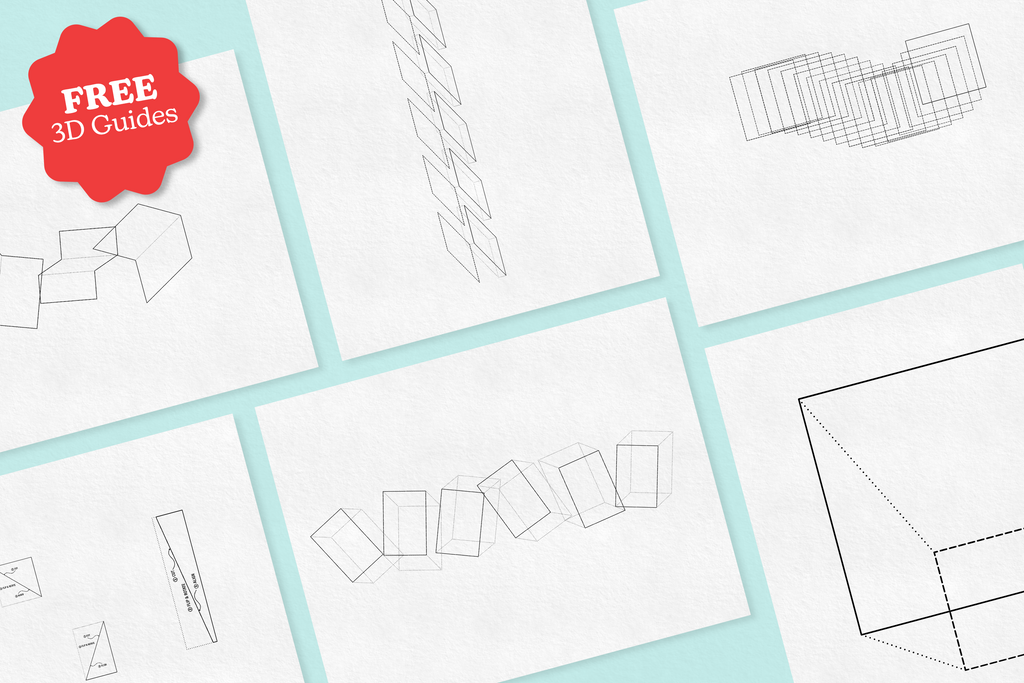 Free 3D Lettering Tutorial Guides – Nico Ng