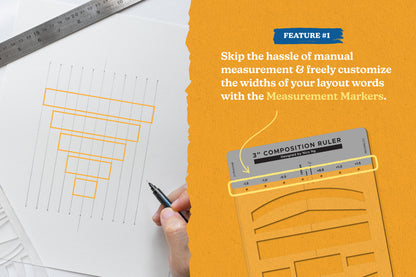 5-inch Composition Ruler by Nico Ng