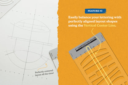 5-inch Composition Ruler by Nico Ng