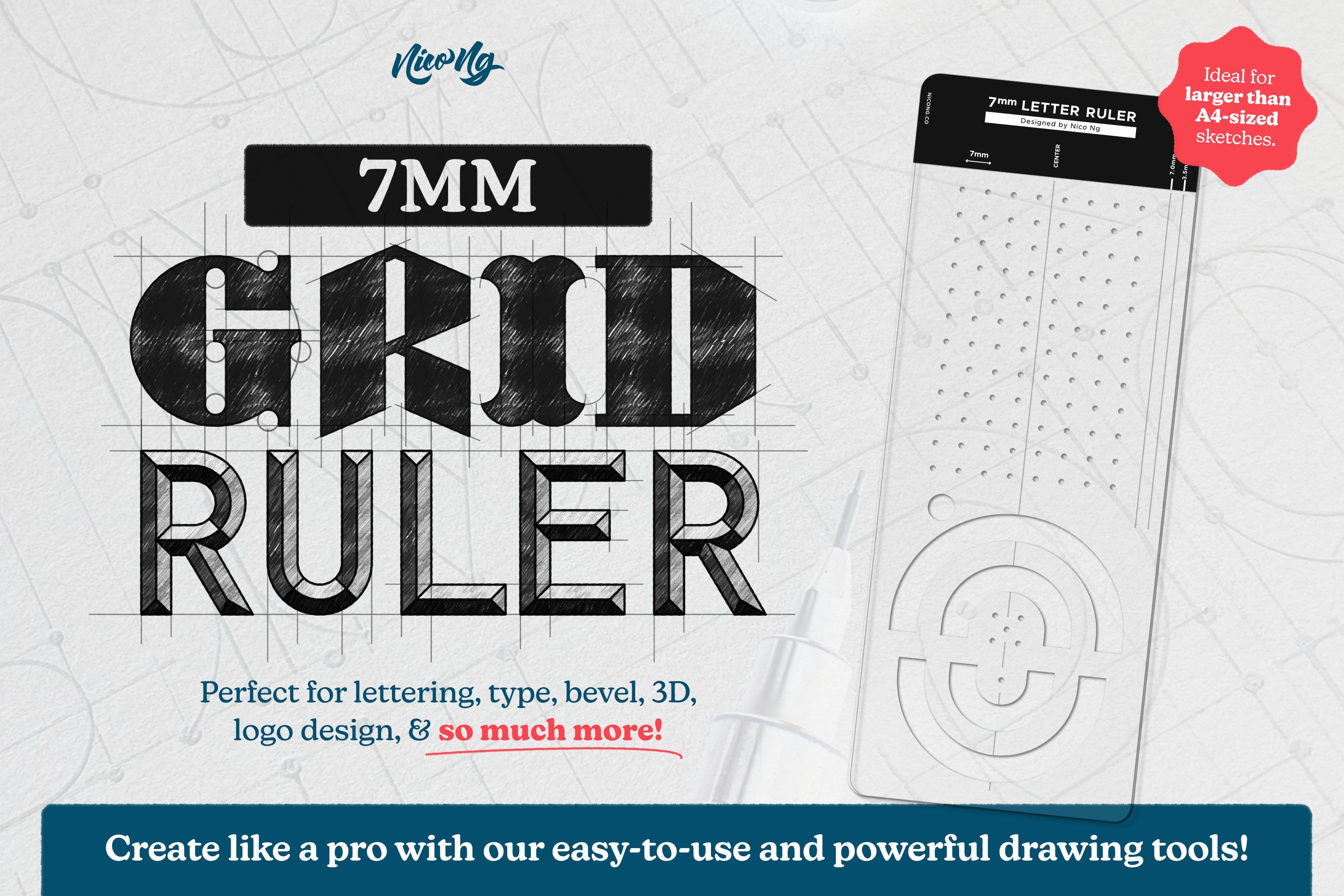 Free Today-ruler with your own text • Bigrell Design