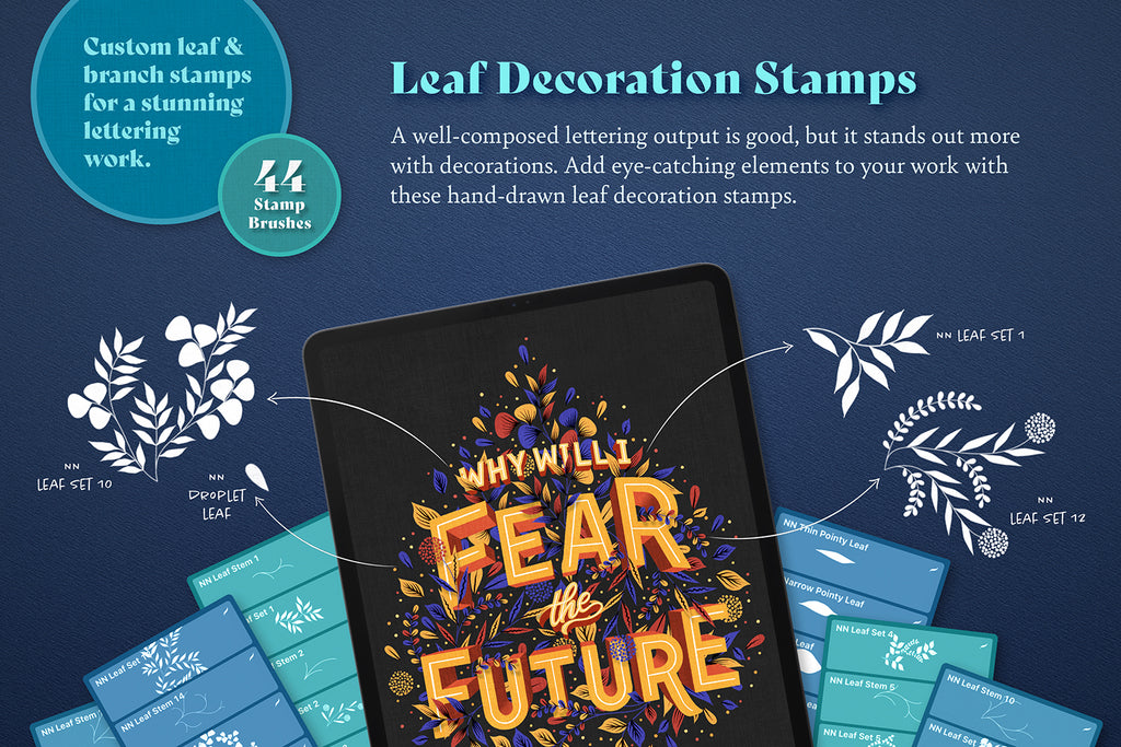 Composition Ruler Design Kit (For Procreate) Nico Ng